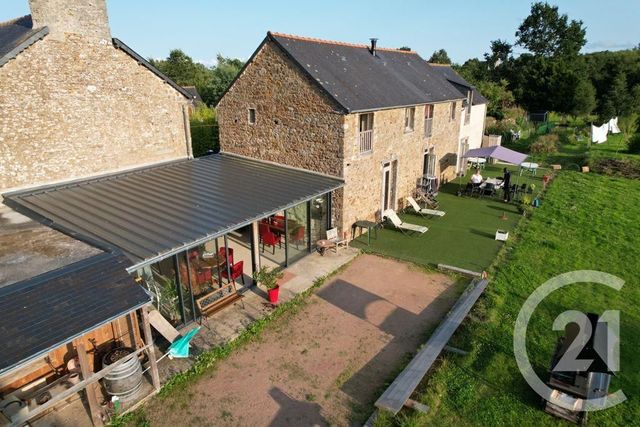 maison à vendre - 13 pièces - 276.0 m2 - HEDE BAZOUGES - 35 - BRETAGNE - Century 21 Dréano Immobilier