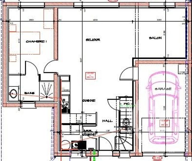 maison à vendre - 7 pièces - 125.13 m2 - ST MEEN LE GRAND - 35 - BRETAGNE - Century 21 Dréano Immobilier