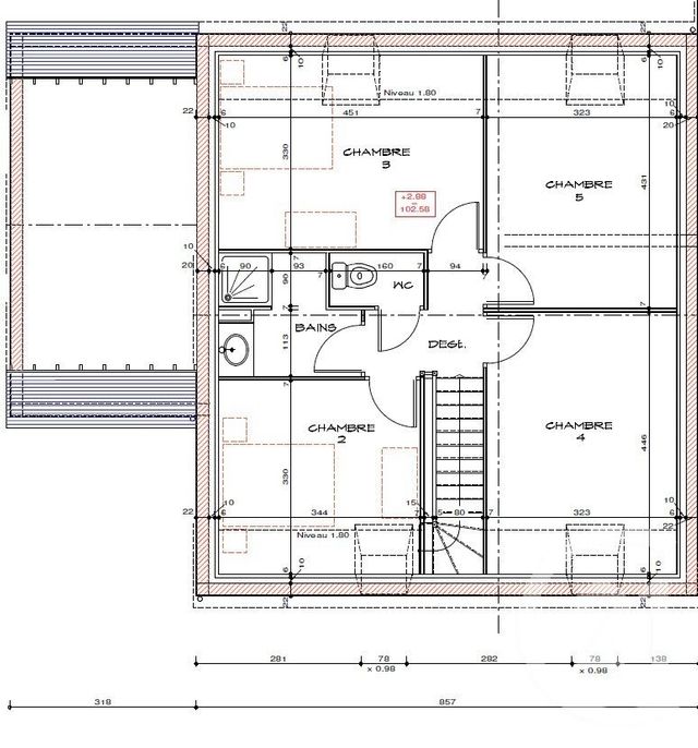 maison à vendre - 7 pièces - 125.13 m2 - ST MEEN LE GRAND - 35 - BRETAGNE - Century 21 Dréano Immobilier