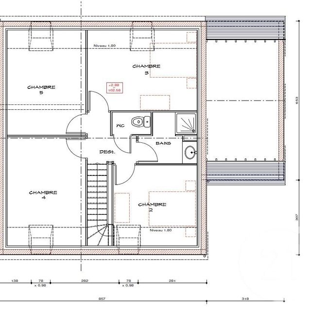 maison à vendre - 7 pièces - 125.13 m2 - ST MEEN LE GRAND - 35 - BRETAGNE - Century 21 Dréano Immobilier