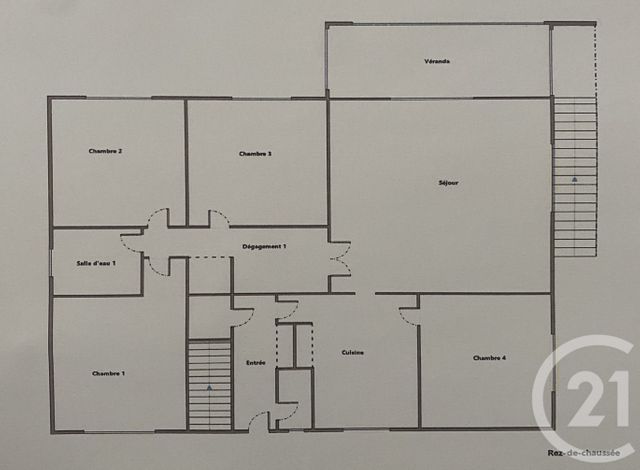maison à vendre - 9 pièces - 170.0 m2 - RENNES - 35 - BRETAGNE - Century 21 Dréano Immobilier