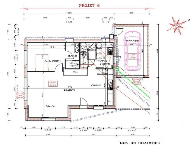 maison à vendre - 6 pièces - 123.19 m2 - ST MEEN LE GRAND - 35 - BRETAGNE - Century 21 Dréano Immobilier